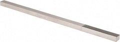 Made in USA - Super Fine, 1-1/2" Length of Cut, Single End Diamond Hone - 400 Grit, 1/4" Wide x 3/16" High x 6" OAL - All Tool & Supply