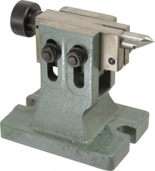 Yuasa - 8" Table Compatibility, 5.31" Center Height, Tailstock - Adjustable Height - All Tool & Supply