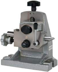 Phase II - 3.5000 to 4.0000" Centerline Height, Tailstock - Adjustable, 5C Compatible Collet Series, Use with Collet Index Fixtures - All Tool & Supply