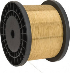 Global EDM - Brass Hard Grade Electrical Discharge Machining (EDM) Wire - 99 Lbs. Max Tensile Strength - All Tool & Supply