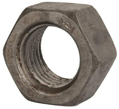 Value Collection - M22x2.50 Steel Right Hand Hex Nut - 32mm Across Flats, 18mm High, Uncoated - All Tool & Supply