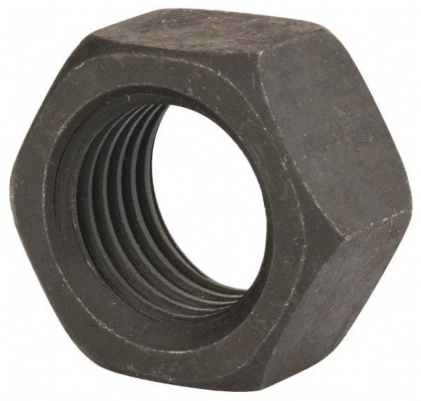 Value Collection - M22x2.50 Steel Right Hand Hex Nut - 32mm Across Flats, 18mm High, Uncoated - All Tool & Supply