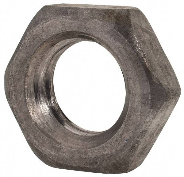 Value Collection - M14x2.00 Steel Right Hand Hex Jam Nut - 22mm Across Flats, 7mm High, Uncoated - All Tool & Supply