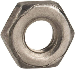 Value Collection - M3x0.50 Steel Right Hand Hex Jam Nut - 5.5mm Across Flats, 1.8mm High, Uncoated - All Tool & Supply