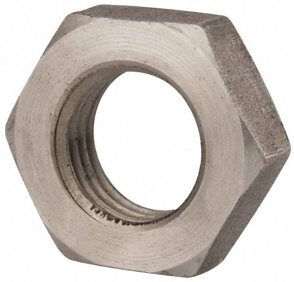 Value Collection - M36x4.00 Steel Right Hand Hex Jam Nut - 55mm Across Flats, 18mm High, Uncoated - All Tool & Supply