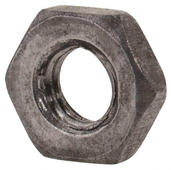 Value Collection - M4x0.70 Steel Right Hand Hex Jam Nut - 7mm Across Flats, 2.2mm High, Uncoated - All Tool & Supply