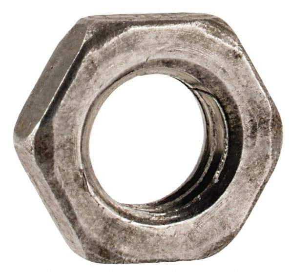 Value Collection - M5x0.80 Steel Right Hand Hex Jam Nut - 8mm Across Flats, 2.7mm High, Uncoated - All Tool & Supply