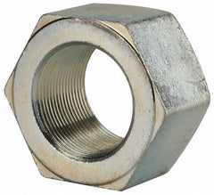 Value Collection - 1-3/4 - 12 UN Steel Right Hand Hex Nut - 2-5/8" Across Flats, 1-1/2" High, Zinc Clear Finish - All Tool & Supply