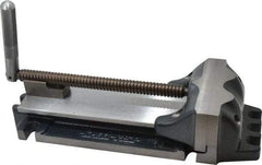 Cardinal Tool - 8" Jaw Opening Capacity x 2" Throat Depth, Horizontal Drill Press Vise - 6" Wide Jaw, Stationary Base, Rapid Action, 17" OAL x 3-7/8" Overall Height, Steel - All Tool & Supply