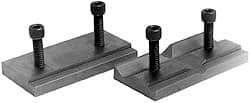 Cardinal Tool - 8" Wide x 3mm High, Step Vise Jaw - Hard, Steel, Fixed Jaw, Compatible with 8" Vises - All Tool & Supply