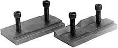 Cardinal Tool - 4" Wide x 1.5mm High, Step Vise Jaw - Hard, Steel, Fixed Jaw, Compatible with 4" Vises - All Tool & Supply