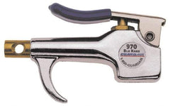 Guardair - 120 Max psi Venturi Nozzle Thumb Lever Blow Gun - 1/4 NPT, Aluminum - All Tool & Supply