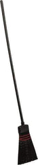 PRO-SOURCE - 56" OAL Polypropylene Bristle Corn Broom - Plastic-Coated Metal Handle - All Tool & Supply