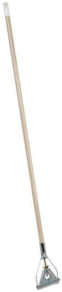 PRO-SOURCE - 48" Quick Connect Mop Handle - 1-1/8" Handle Diam, Metal Connector, Use with Wet Mops - All Tool & Supply