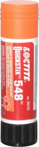 Loctite - 19 g Stick Orange Polyurethane Gasket Sealant - 300.2°F Max Operating Temp, 24 hr Full Cure Time, Series 548 - All Tool & Supply