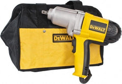 DeWALT - 1/2 Inch Drive, 345 Ft./Lbs. Torque, Pistol Grip Handle, 2,100 RPM, Impact Wrench Kit - 7.5 Amps, 110 Volts - All Tool & Supply