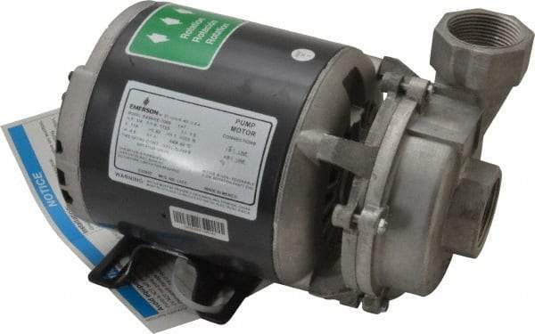 American Machine & Tool - 115 VAC Volt, 1/4 hp, Cast Aluminum Utility Pump - 12 Max Head Pressure, 500GPH - All Tool & Supply