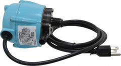 Little Giant Pumps - 1/150 HP, 3.2 psi, Aluminum Miniature Submersible Pump - 1/4 Inch Inlet, 1/4 Inch Outlet, 6 Ft. Long Power Cord, 1.1 Amp - All Tool & Supply