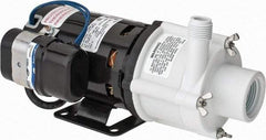 Little Giant Pumps - 1/10 HP, 24.3 Shut Off Feet, Magnetic Drive Pump - 1 Phase, 60 Hz - All Tool & Supply