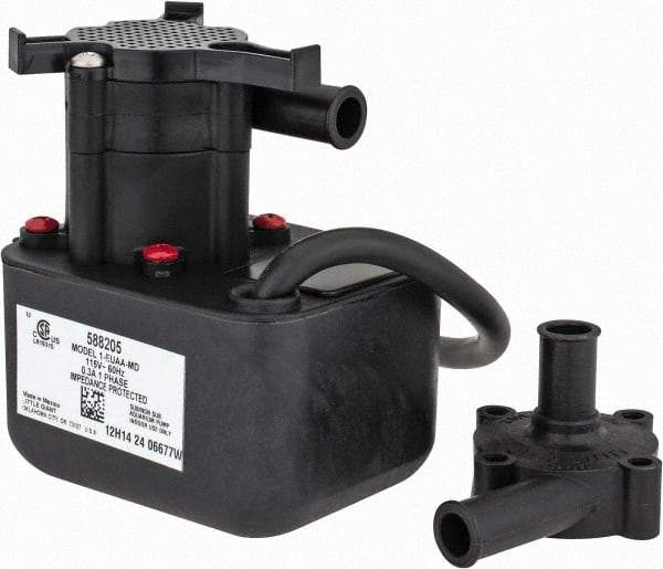 Little Giant Pumps - 1/200 HP, 5 Shut Off Feet, Magnetic Drive Pump - 3250 RPM, 1 Phase, 60 Hz - All Tool & Supply