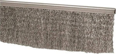 PRO-SOURCE - 5/16" Back Strip Brush Width, Stainless Steel Back Strip Brush - 3" Bristle Length, Stainless Steel, 36" OAL - All Tool & Supply