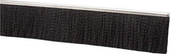 PRO-SOURCE - 1/2" Back Strip Brush Width, Stainless Steel Back Strip Brush - 2" Bristle Length, Nylon, 36" OAL - All Tool & Supply