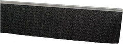 PRO-SOURCE - 1/2" Back Strip Brush Width, Stainless Steel Back Strip Brush - 3" Bristle Length, Nylon, 36" OAL - All Tool & Supply