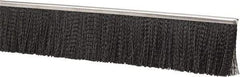 PRO-SOURCE - 1/2" Back Strip Brush Width, Stainless Steel Back Strip Brush - 4" Bristle Length, Nylon, 36" OAL - All Tool & Supply