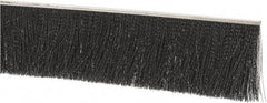 PRO-SOURCE - 1/2" Back Strip Brush Width, Stainless Steel Back Strip Brush - 4" Bristle Length, Nylon, 72" OAL - All Tool & Supply