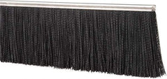 PRO-SOURCE - 1/2" Back Strip Brush Width, Stainless Steel Back Strip Brush - 6" Bristle Length, Nylon, 72" OAL - All Tool & Supply