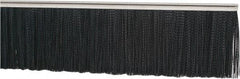 PRO-SOURCE - 5/16" Back Strip Brush Width, Stainless Steel Back Strip Brush - 4" Bristle Length, Nylon, 72" OAL - All Tool & Supply