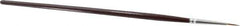 PRO-SOURCE - #1 Sable Artist's Paint Brush - 5/64" Wide, 5/16" Bristle Length, 5-1/2" Wood Handle - All Tool & Supply