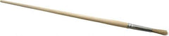 PRO-SOURCE - #5 Pig/Boar Artist's Paint Brush - 9/32" Wide, 1-1/8" Bristle Length, 11" Wood Handle - All Tool & Supply