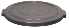 Rubbermaid - Round Lid for Use with 20 Gal Round Trash Cans - Gray, Plastic, For 2620 Brute Trash Cans - All Tool & Supply