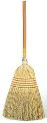 Rubbermaid - 58-1/4" OAL Corn Bristle Broom - Wood Handle, 12" Wide - All Tool & Supply