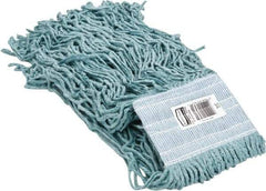 Rubbermaid - 5" Green Head Band, Large Blended Fiber Cut End Mop Head - 4 Ply, Use for General Purpose - All Tool & Supply