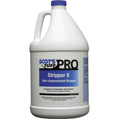 Scot's Tuff - 1 Gal Bottle Stripper - Use on Metal Interlock Finishes, Polymer Finishes, Wax Finishes - All Tool & Supply