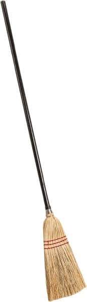 PRO-SOURCE - 55" OAL Corn Bristle Broom - Wood Handle - All Tool & Supply