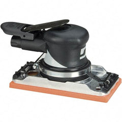 Dynabrade - 10,000 OPM, 16 CFM Air Consumption, Palm Air Orbital Sander - Rectangular Pad, 1/4 NPT Inlet - All Tool & Supply