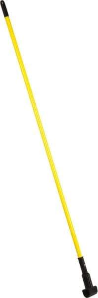 PRO-SOURCE - 60" Fiberglass Clamp Jaw Mop Handle - Polypropylene Connector, Use with Wet Mops - All Tool & Supply