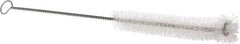 PRO-SOURCE - 1/2" Diam Nylon Tube Brush - 8" OAL, 3" Head Length, Wire Handle - All Tool & Supply