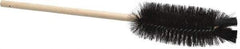 PRO-SOURCE - 2-3/8" Diam Bristle Bottle Brush - 16" OAL, 5" Head Length, Wood Handle - All Tool & Supply