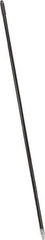 PRO-SOURCE - 60 x 15/16" Metal Handle for Push Brooms - Threaded Connection, Silver - All Tool & Supply