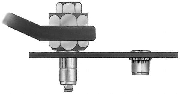 AVK - M4x0.70 Manual Threaded Insert Tool - For Use with A-K, A-L, A-H & A-O - All Tool & Supply