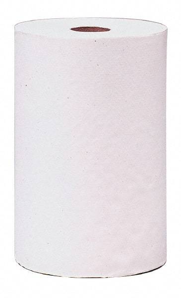 Scott - Hard Roll of 1 Ply White Paper Towels - 8" Wide, 800' Roll Length - All Tool & Supply