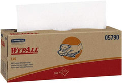 WypAll - L40 Dry General Purpose Wipes - Pop-Up, 9-3/4" x 16-3/8" Sheet Size, White - All Tool & Supply