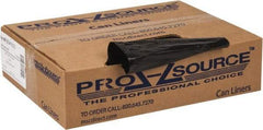 PRO-SOURCE - 0.6 mil Thick, Household/Office Trash Bags - 30" Wide x 36" High, Black - All Tool & Supply