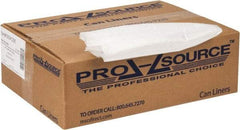 PRO-SOURCE - 0.47 mil Thick, Household/Office Trash Bags - 40" Wide x 48" High, Clear - All Tool & Supply