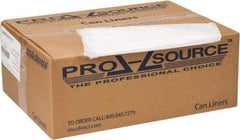 PRO-SOURCE - 0.67 mil Thick, Household/Office Trash Bags - 38" Wide x 60" High, Clear - All Tool & Supply