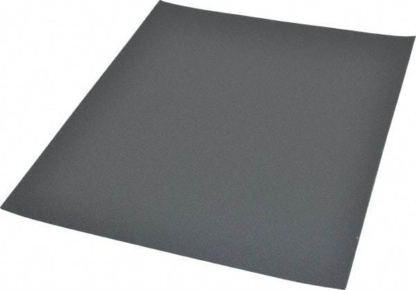 Norton - 280 Grit, Silicon Carbide Sanding Sheet - 11" Long x 9" Wide, Extra Fine Grade, B Weighted Paper Backing - All Tool & Supply